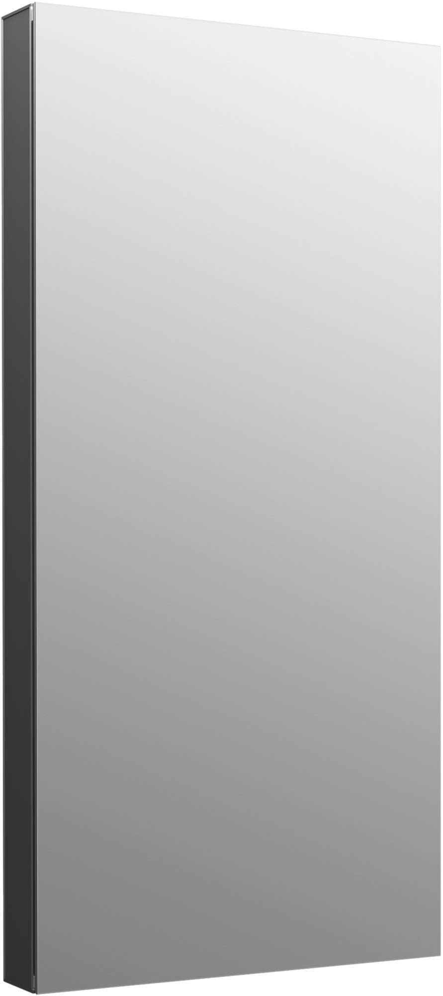 KOHLER K-81148-DA1 Maxstow Frameless Surface Mount Bathroom Medicine Cabinet, 20 x 40, Dark Anodized Aluminum