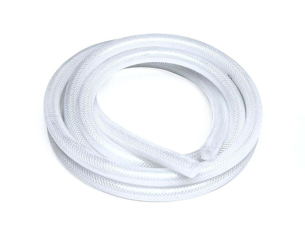 Hps 5/16' Id Clear High Temp Reinforced Silicone Heater Hose 10 Feet Roll, Max Working Pressure 85 Psi, Max Temperature Rating: