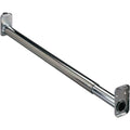 Knape & Vogt MFG CO KV2 ZC 30 Zinc Adjustable Closet Rod, 30/48