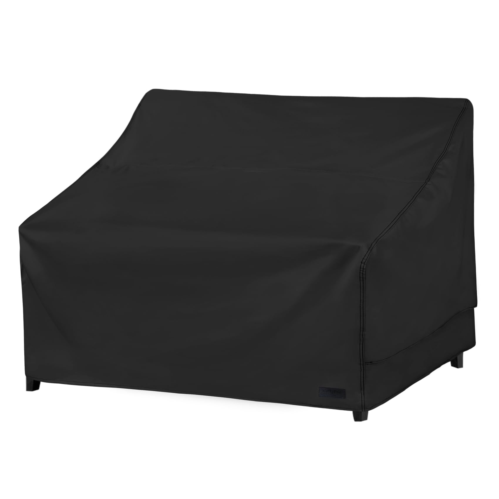 Nettypro Patio Furniture Sofa Cover Waterproof Heavy Duty Outdoor Couch Cover 3 Seater, 79' Wx 38' Dx 35' H, Black