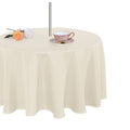 Fitable Outdoor And Indoor Tablecloth - Washable Table Cover Waterproof Wrinkle Free Table Cloth With Zipper And Umbrella Hole F