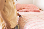 Beddy's Zipper Bedding Set Twin Pink Ballerina Polyester All Season