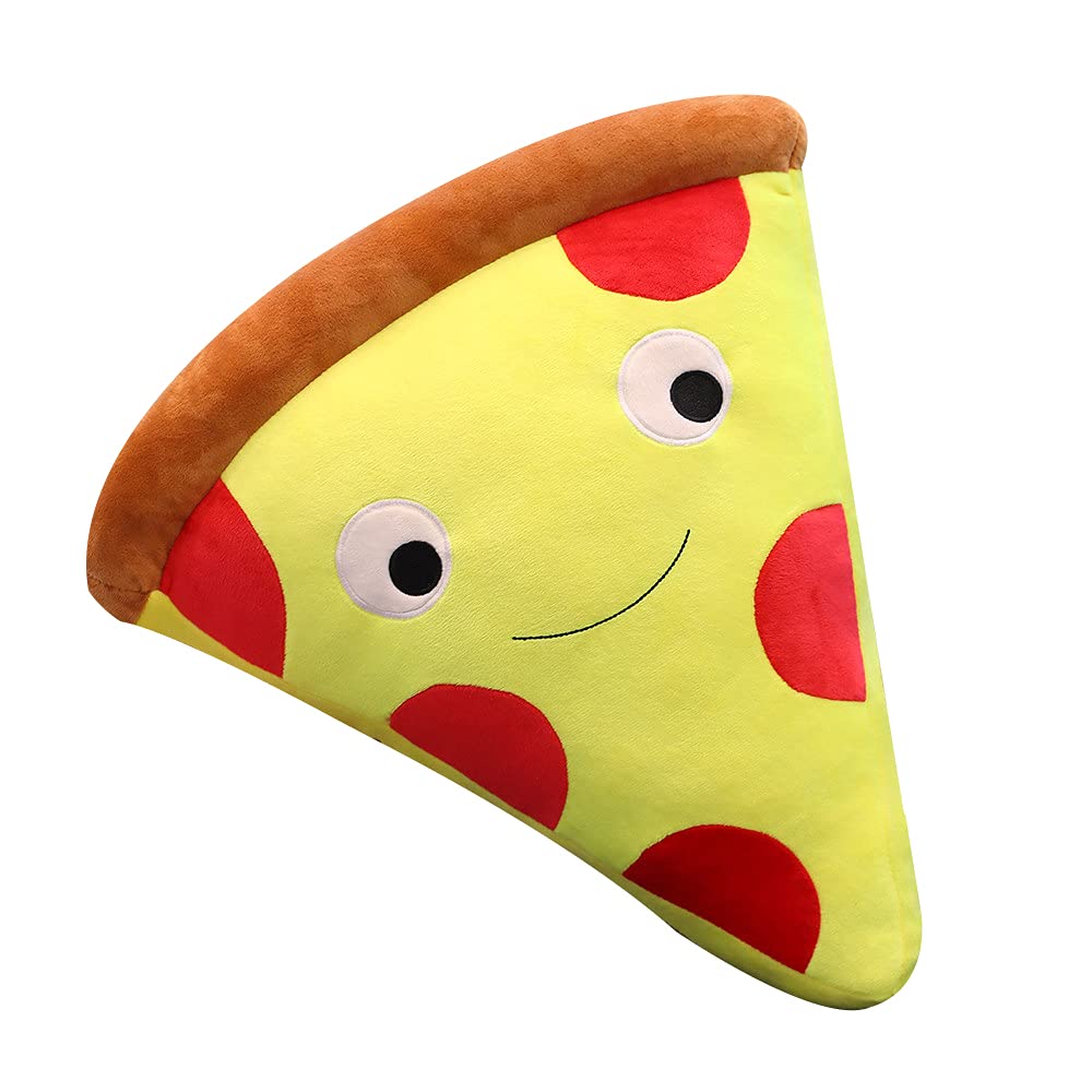 Seyomi Food Pillow Pizza Plush Stuffed Pillow, Cartoon Soft Toy Pillow For Kids 19.6 Inches