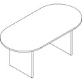 Lorell Prominence Racetrack Conference Table