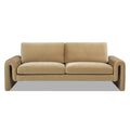 Jennifer Taylor Home Mason 85' Fully Upholstered Performance Velvet Comfortable Arched Arm Modern Living Room Lounge Sofa Couch