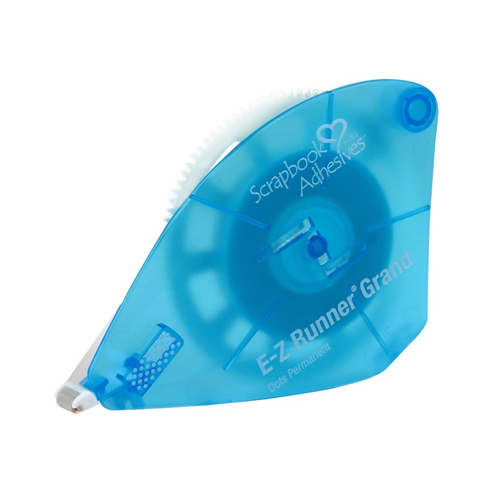 Scrapbook Adhesives By 3L Scrapbook Adhesives Perm, E-Z Runner Grand Refill Permanent Dots, Clear (01254-4)