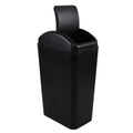 Knifefish 3.5 Gallon Swing Top Garbage Can, Plastic Trash Can with Lid