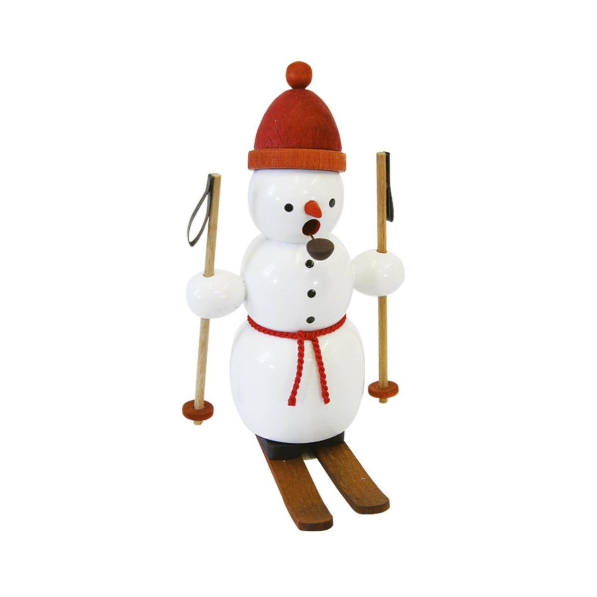 Alexander Taron Importer 26059 Richard Glaesser Incense Burner - Snowman - 5&quot; H X 3&quot; W X 4.5&quot; D, White