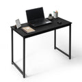 CAPHAUS 40 Inch Computer Desk, Home Office Desk, Modern Work Desk, Writing Desk for Small Space, Simple Desk for Home Use & Offi
