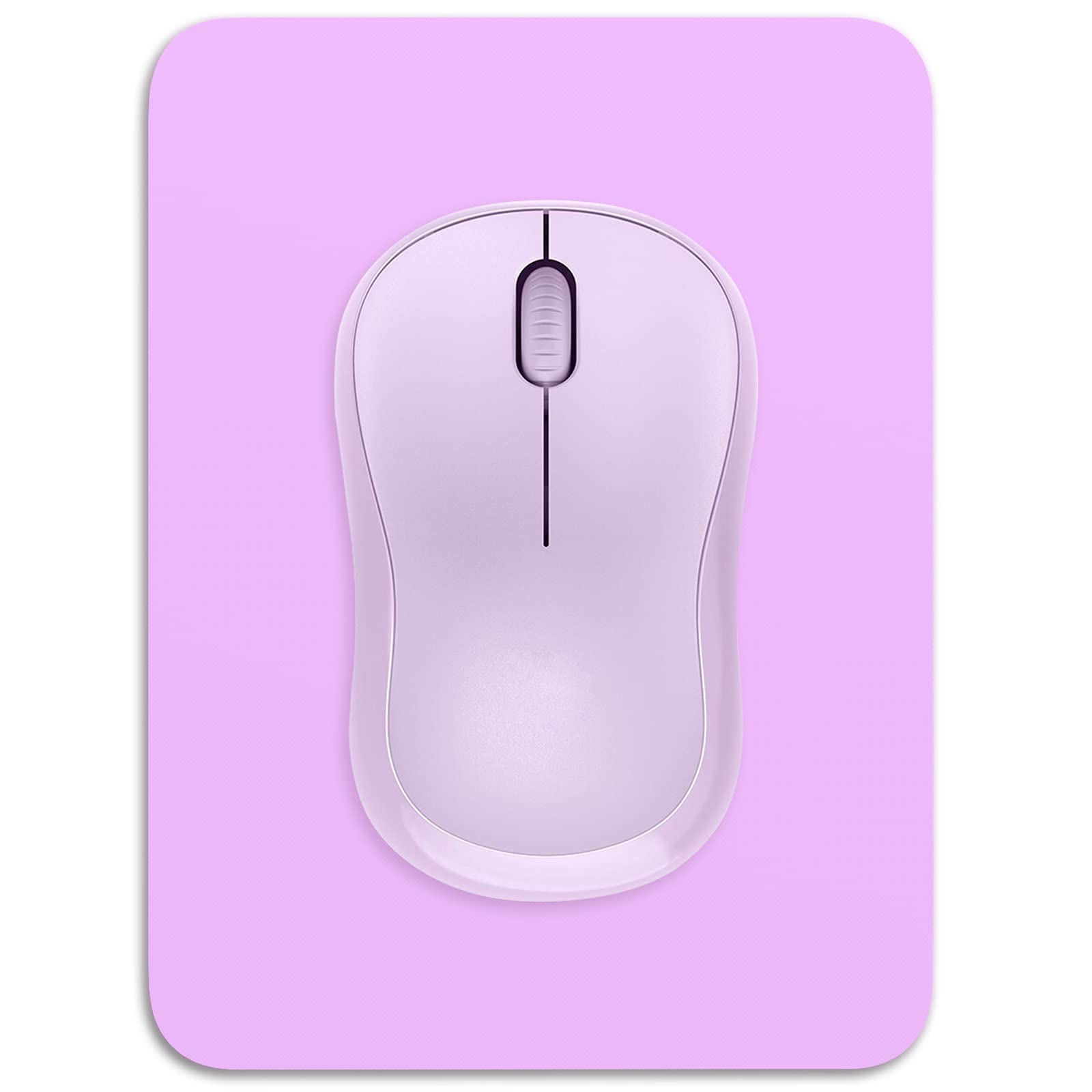 Dapesuom Small Mouse Pad, 6 X 8 Inch Thick Rubber Premium-Textured Non-Slip Portable & Washable Mini Mouse Mat For Women Men Wir