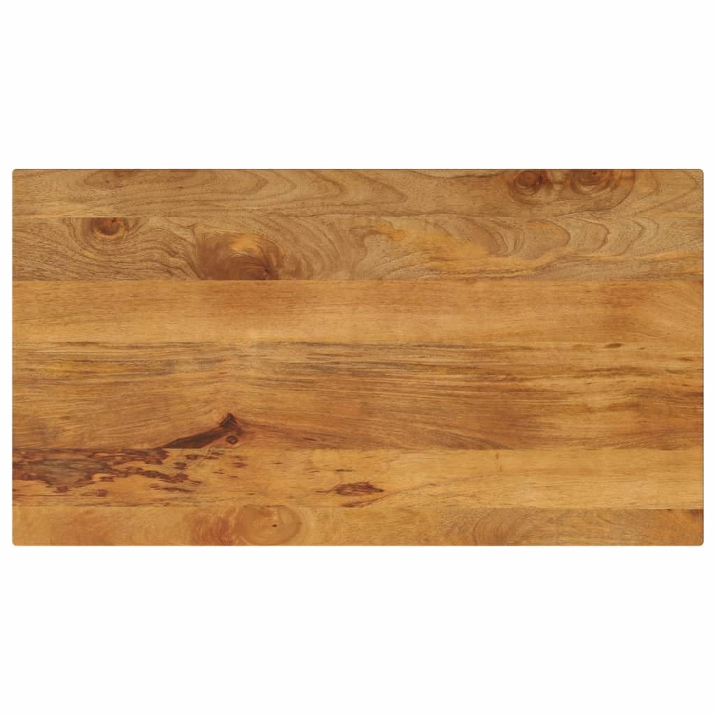 vidaXL Table Top 39.4inchx23.6inchx1.5inch Rectangular Solid Wood Mango