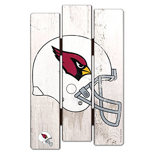 Arizona Cardinals Sign 11X17 Wood Fence Style