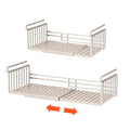 Extendable Under Shelf Storage Basket, Hanging Baskets Under Cabinet Shelf Organizer, for Cabinet Pantry Kitchen Cupboard Desk C