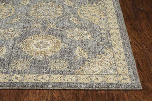 HomeRoots Natural Wool 9'x12' Oatmeal Beige Hand Woven Herringbone with Braided Fringe Indoor Area Rug