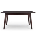 Modway Oracle 59" Rectangle Dining Table, Cappuccino