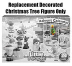 Replacement Part For Fisher-Price Little People Advent Calendar - Dgf96 ~ Includes One Decorated Christmas Tree Approximately 2.