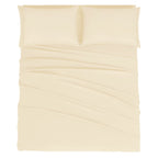 Mejoroom Full Size Sheet Set - Soft Microfiber Bed Sheets - Deep Pocket Fitted Sheet, Breathable, Soft, Wrinkle & Fade Resistant