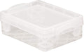Super Stacker Crayon Box, Clear, 4 3/4 X 3 1/2 X 1 3/5