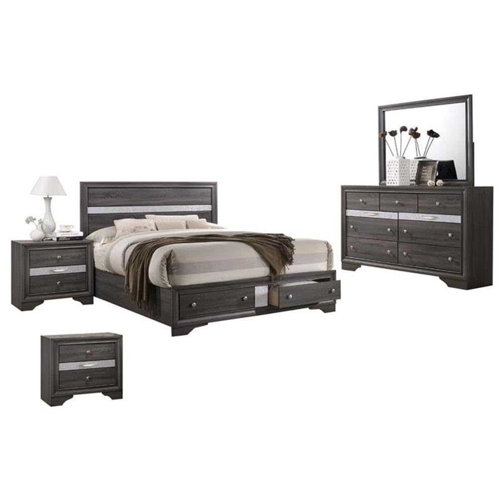 Best Quality Furniture Dav-Q4N Bedroom Set