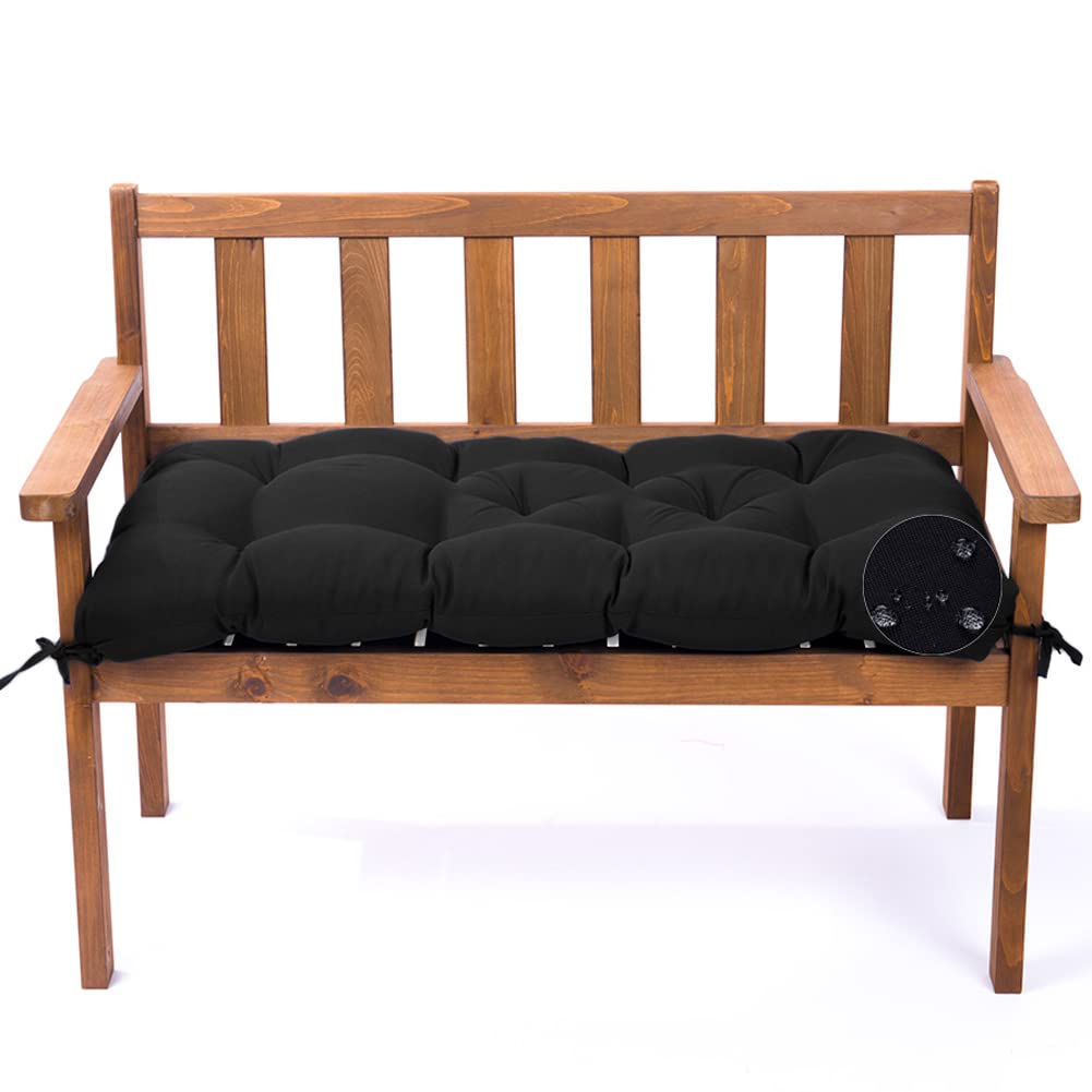 Viewstar Outdoor Bench Cushion, Waterproof Swing Cushion Bench Seat ...