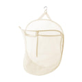 UJEAVETTE Mesh Hanging Laundry Hamper Closet Storage Basket for Laundry Door Household Beige