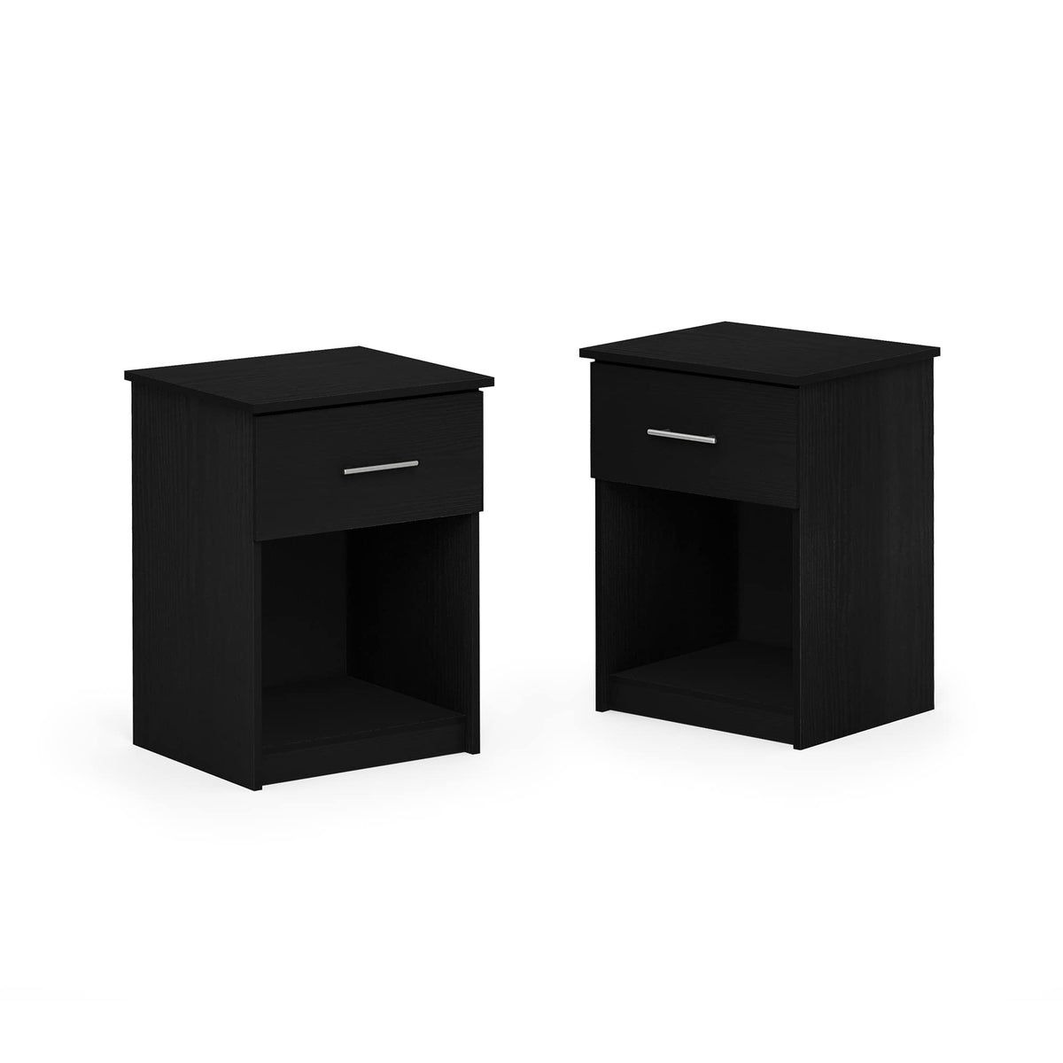 Furinno Tidur Nightstand, 2-Pack, Americano