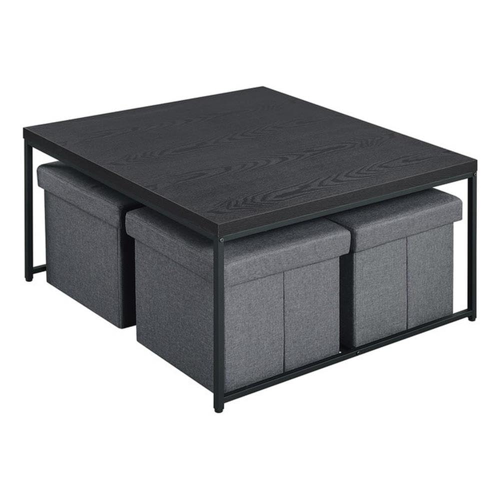 Lilola Home Caitlin 5 Piece Coffee Table Set