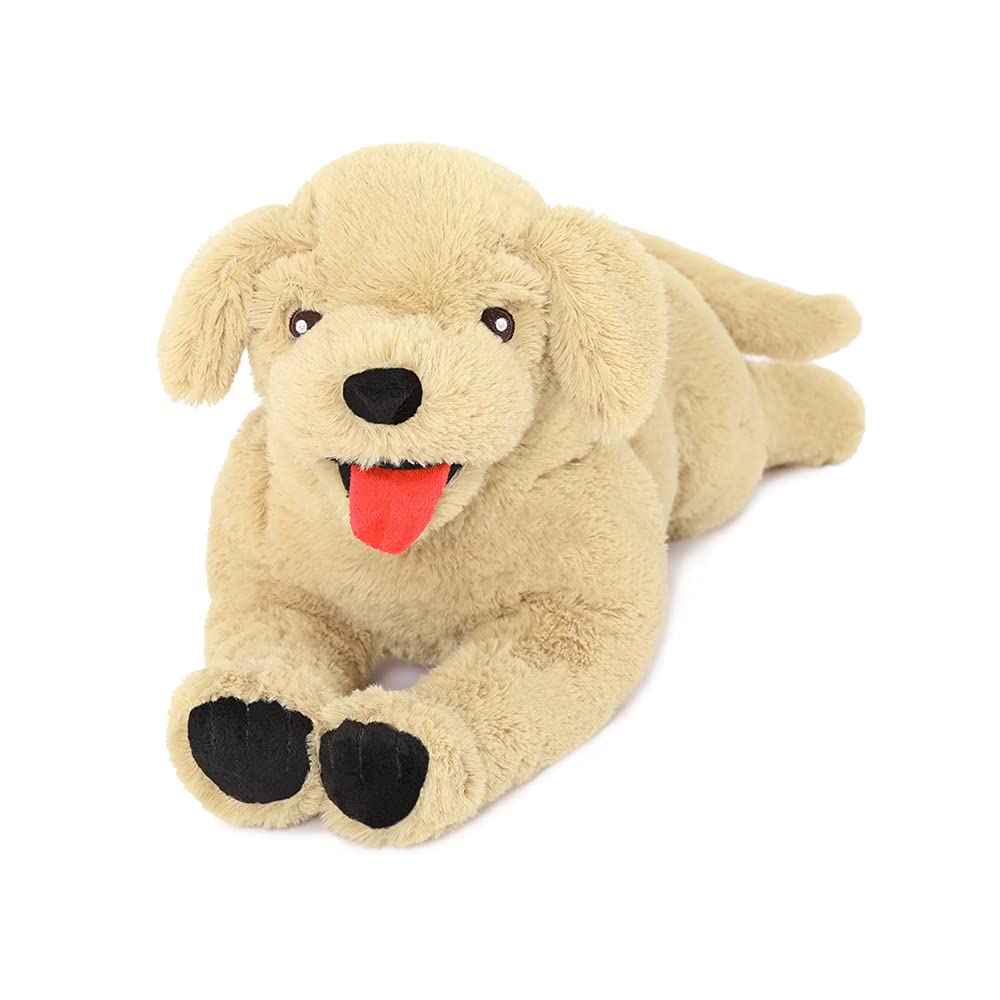 Lanmore 21' Dog Stuffed Animal Large Puppy Plush Golden Retriever Dogs Hugging Pillow For Kids Girlfriend, Gift For Birthday Ch