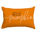 Rabusofa Fall Pillow Covers 12X20 Hello Pumpkin Pillows Decorative Throw Pillows,Lumbar Outdoor Autumn Thanksgiving Cushion Cove