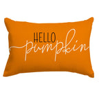 Rabusofa Fall Pillow Covers 12X20 Hello Pumpkin Pillows Decorative Throw Pillows,Lumbar Outdoor Autumn Thanksgiving Cushion Cove