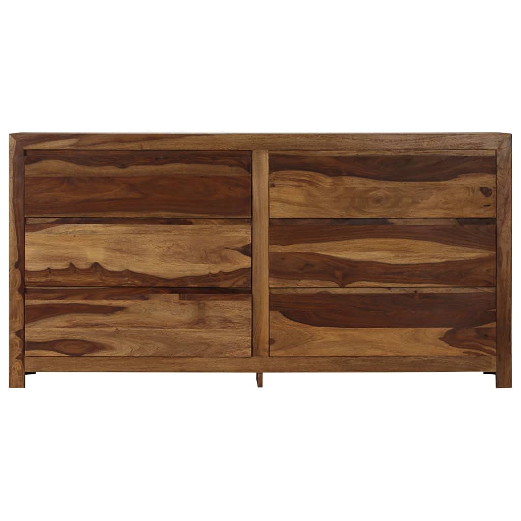 vidaXL Sesham Solid Wood Sesham Chest of Drawers