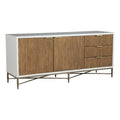 Origins by Alpine Larsen TV Console, White