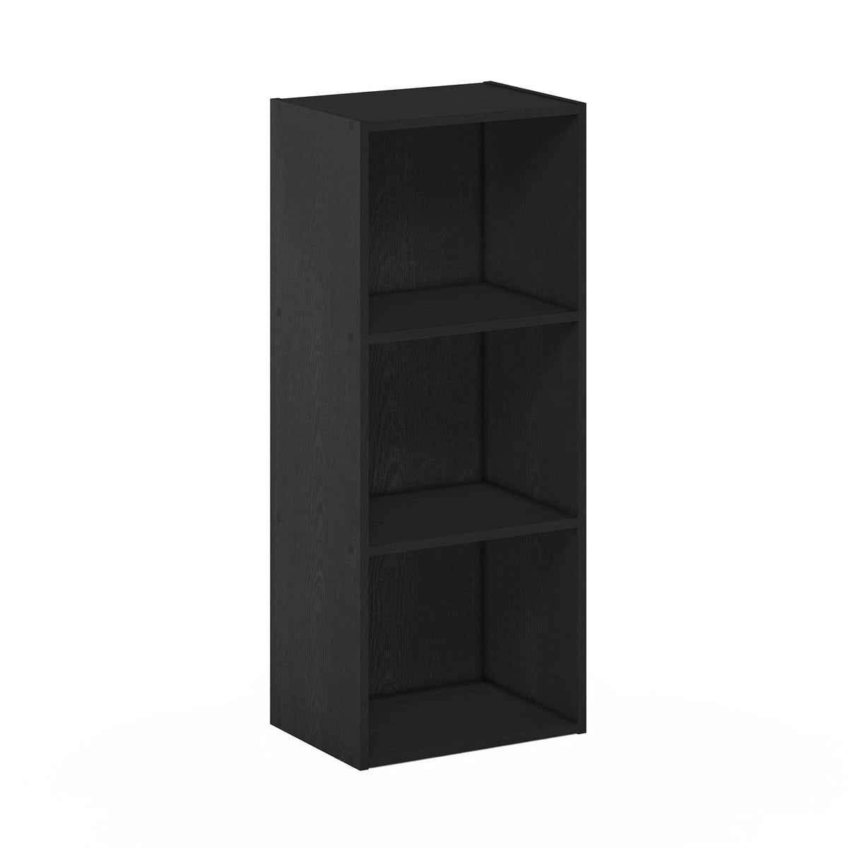 Furinno Luder Bookcase / Book / Storage , 3-Tier, Blackwood