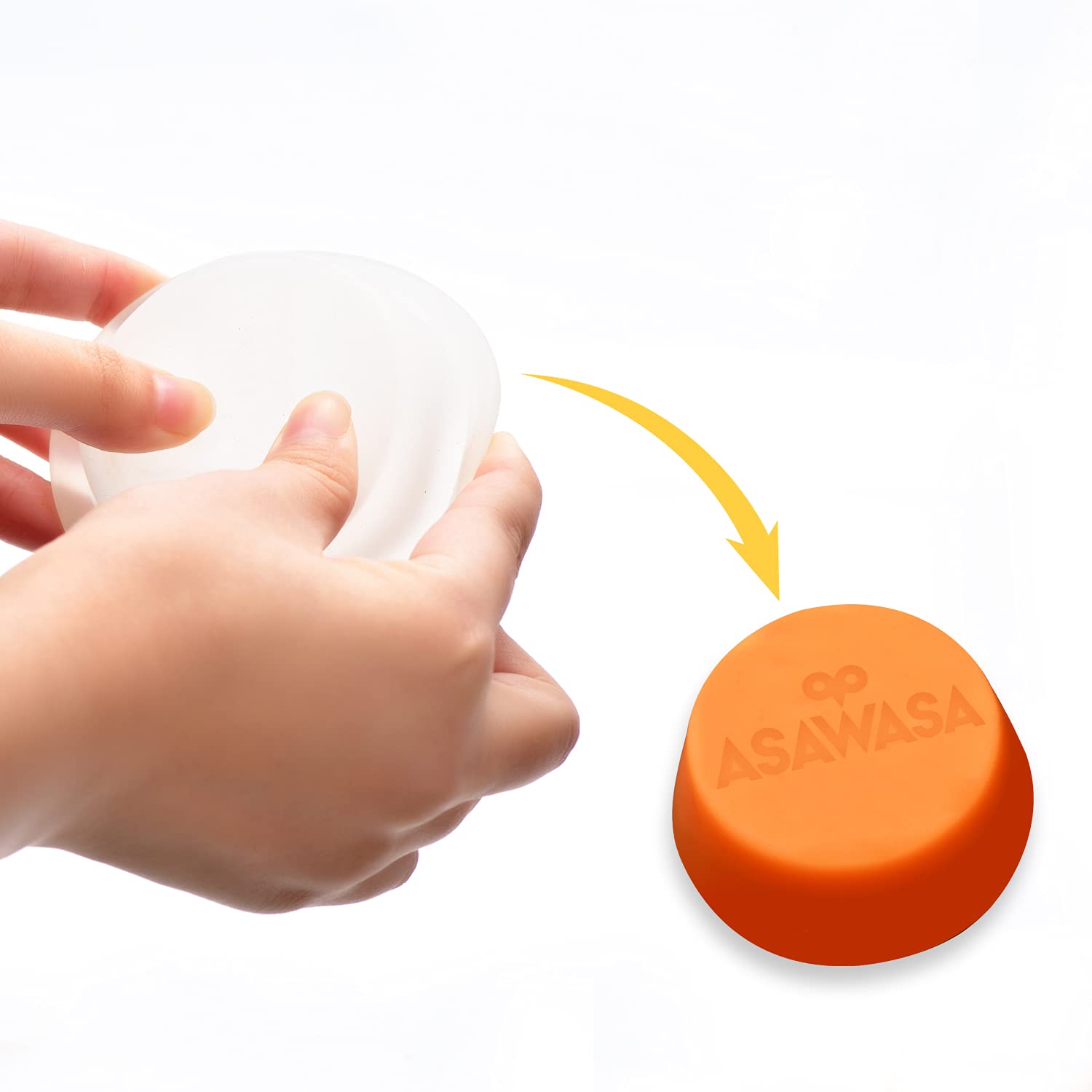 Asawasa 6 Pcs Reusable Silicone Wax Melt Warmer Liners, Leakproof, No Mess, No Scrape, Non-Toxic, Bpa Free, 2.48 In In Bottom Di