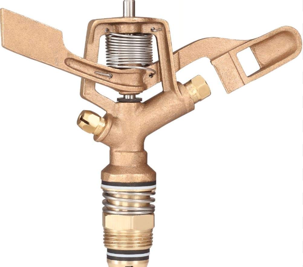 Irrigationking Rk-32 3/4' Economy Impact Sprinkler With Nozzles, 11/64' X 1/8', Brass