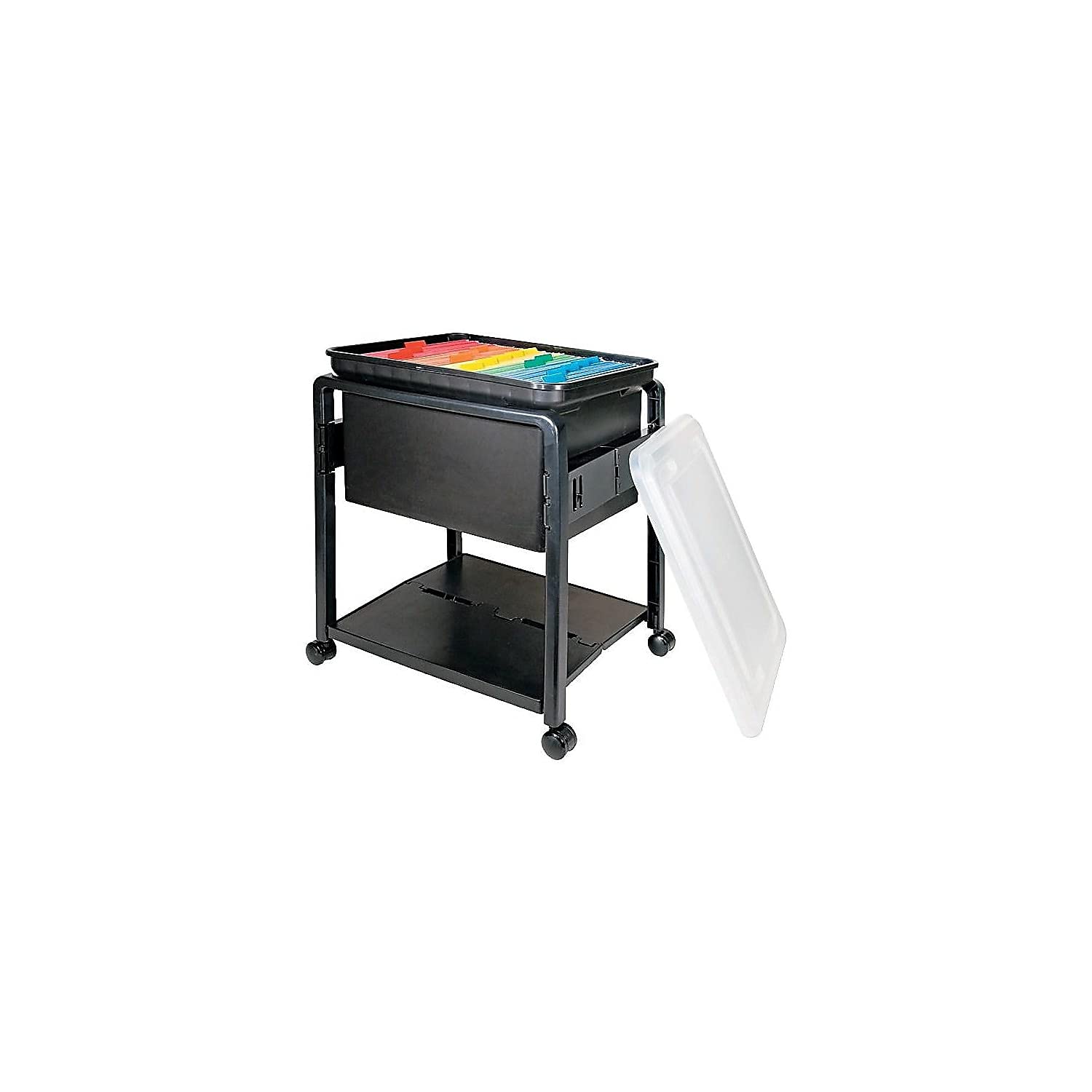 Innovative Storage SpaceMaker™ Fold 'N Roll™ Cart System, 21 3/4&quot;H x 14 1/2&quot;W x 18 1/2&quot;D