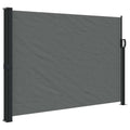 vidaXL Retractable Side Awning Taupe 78.7inchx118.1