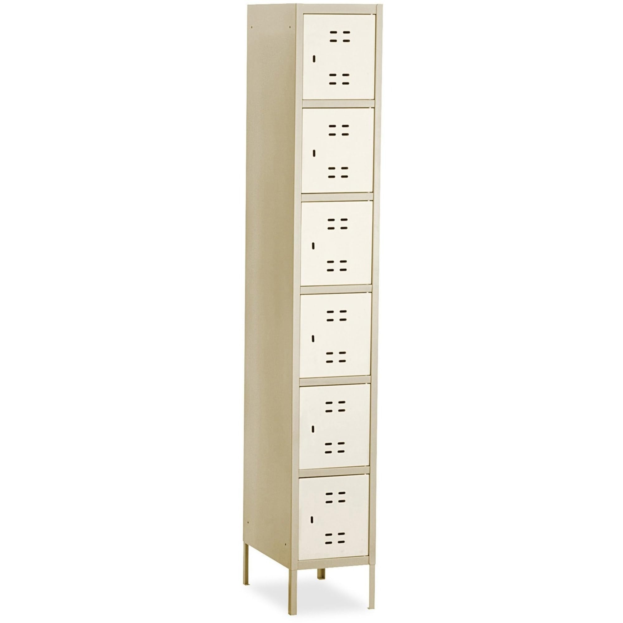 Safco Products 5524TN Six Tier Box Locker, Tan