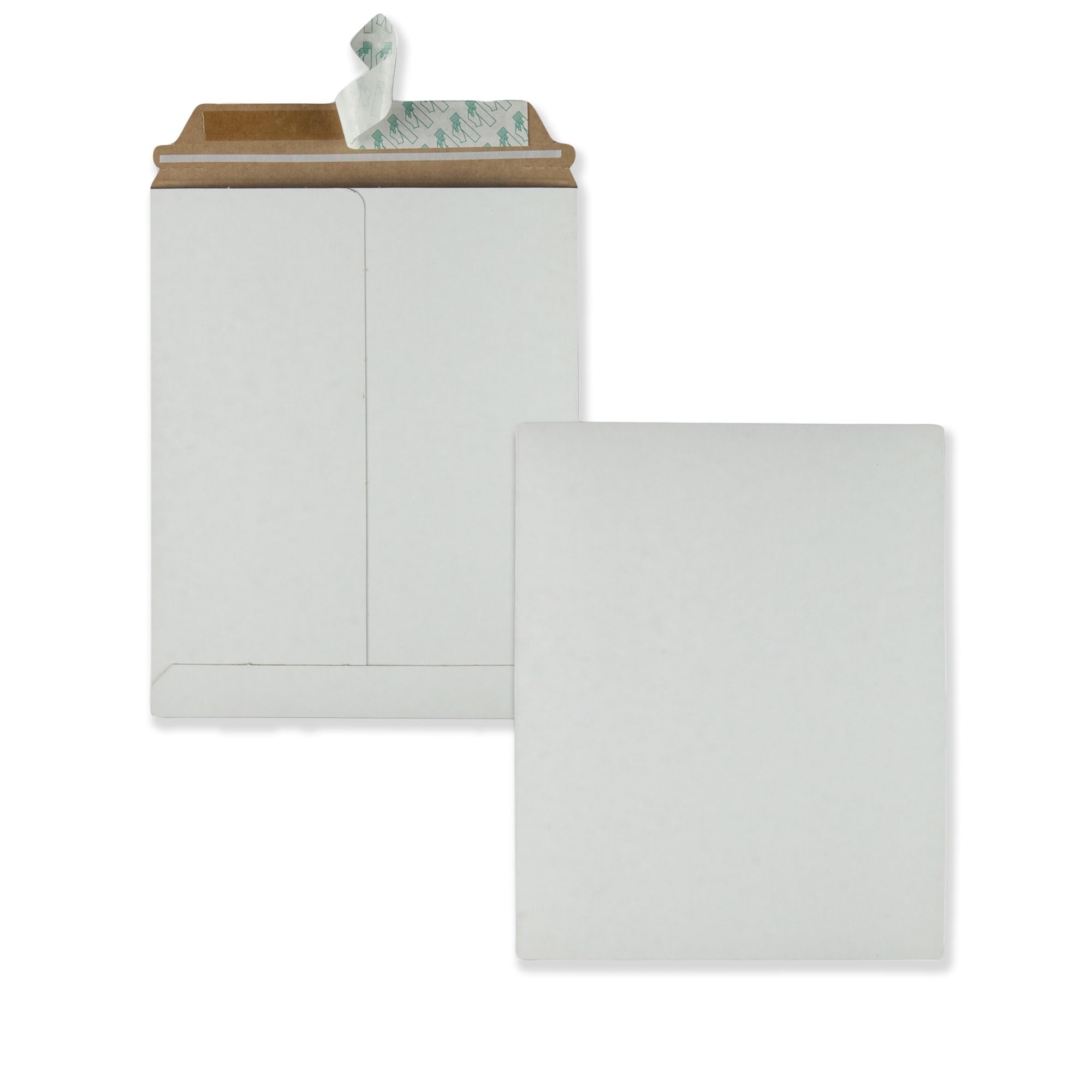 Quality Park Extra-Rigid Fiberboard Photo/Document Mailers, 9 X 11.5 Inches, Box Of 25 (64014),White