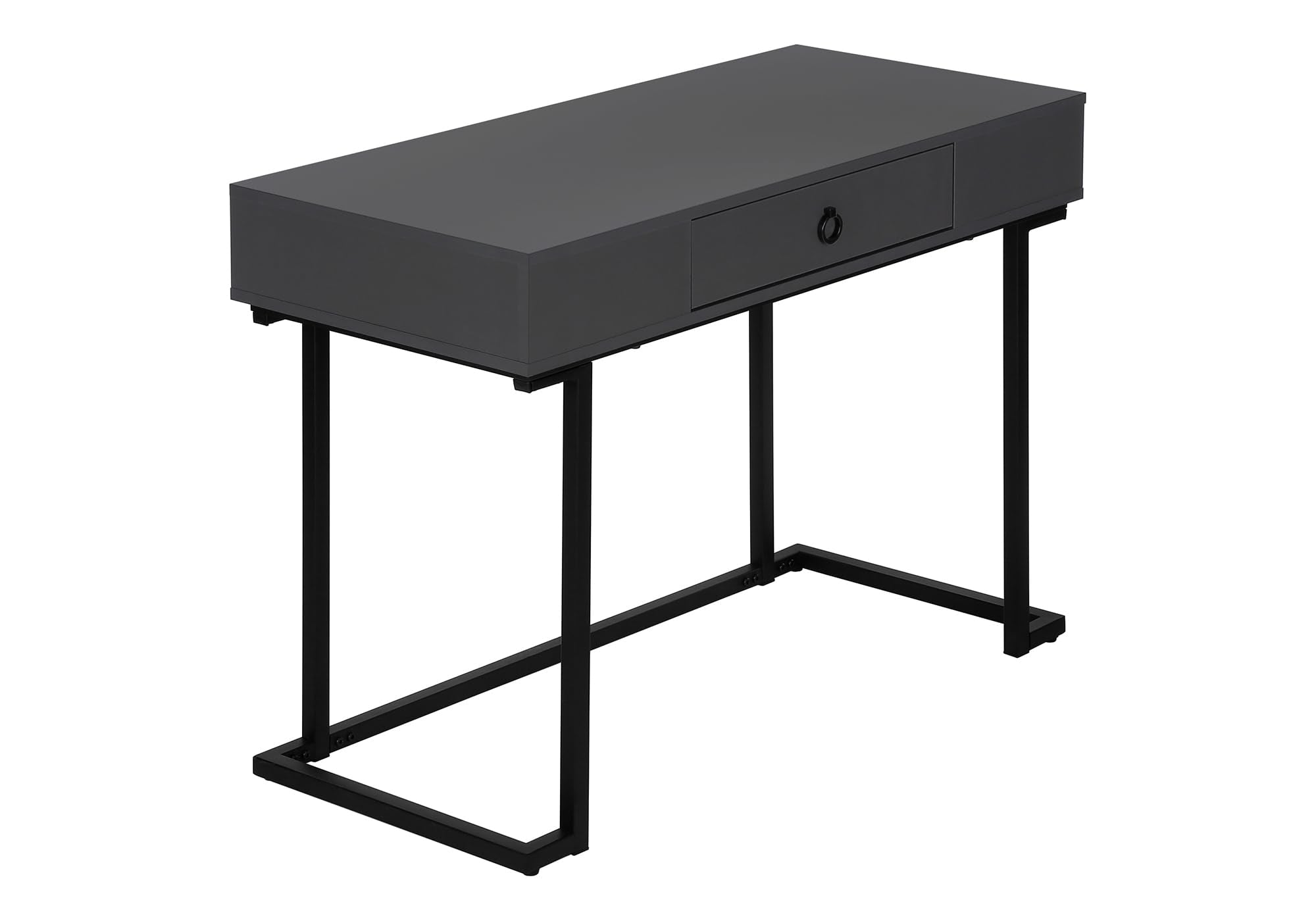 Monarch Specialties 7386 Computer Desk, Home Office, Laptop, Storage Drawers, 42 L, Work, Metal, Laminate, Contemporary, Desk-42
