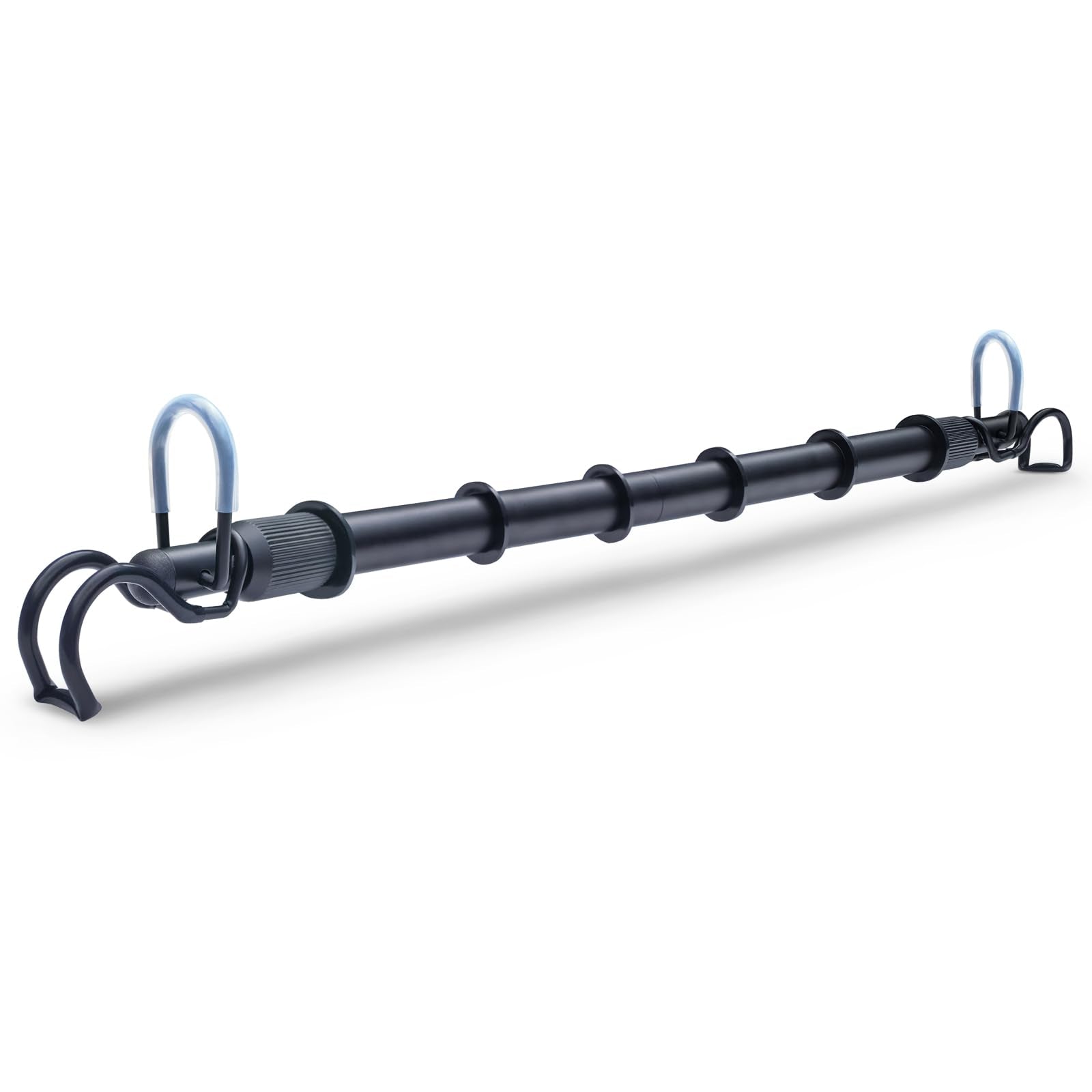 Car Clothes Hanger Bar Heavy Duty Clothing Rod Holder for Vehicle Adjustable Cloth Storage Stuff Automotive Travel Hanging Rack 