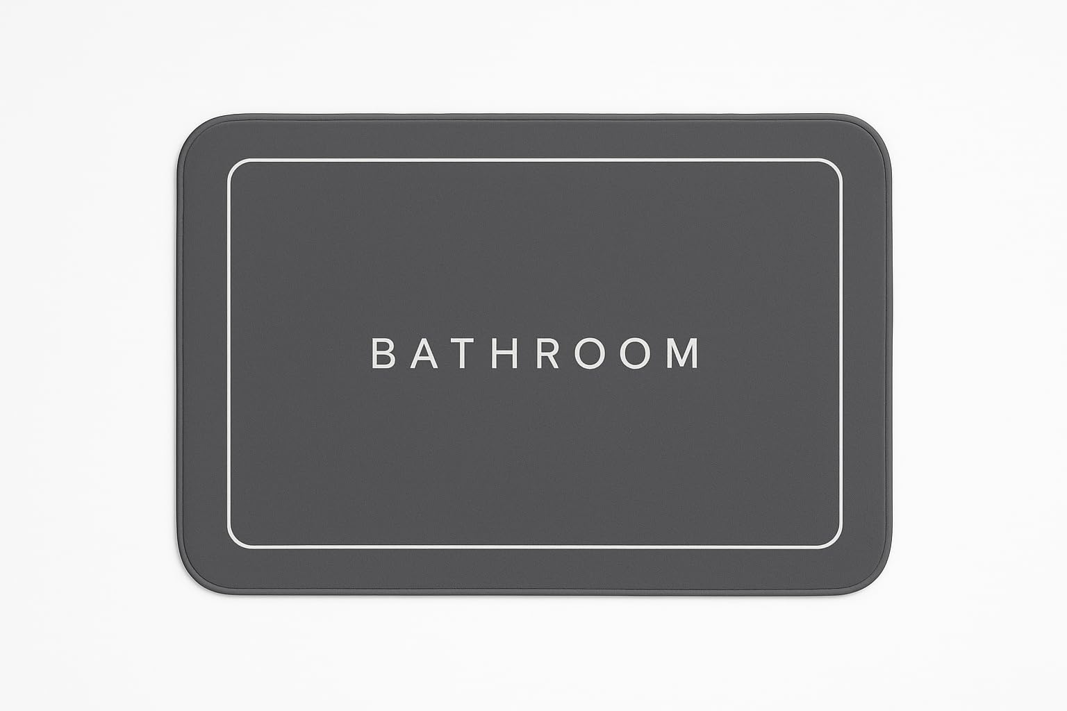 VANTHI V Super Absorbent Bath Mat Bathroom Entrance AntiSlip Household Absorbent Floor Mats Toilet QuickDrying Cushions Floor 