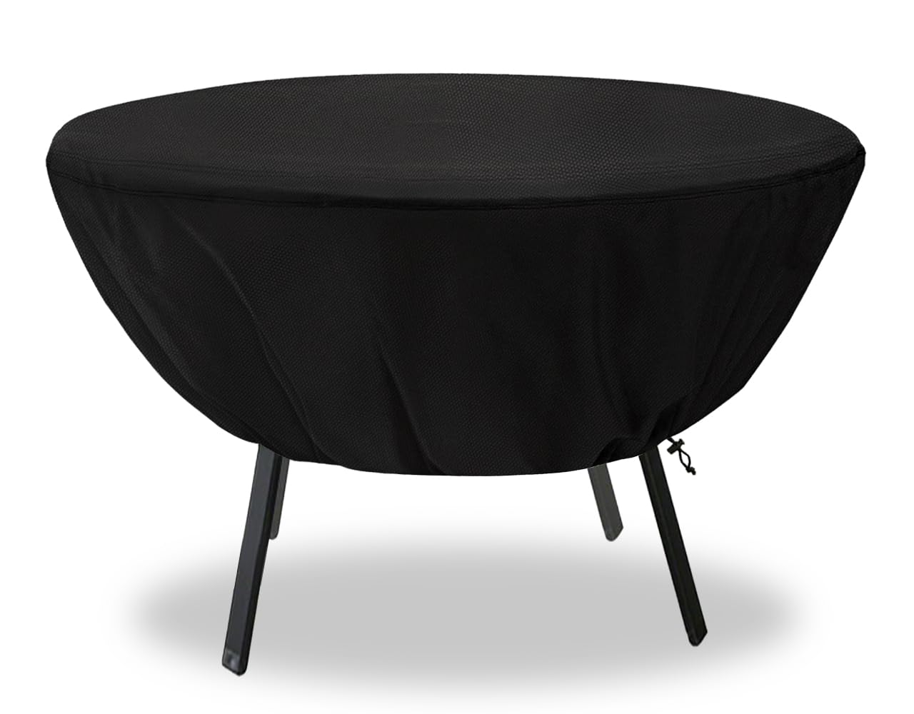 Aacabo Round Patio Table Cover,Suitable For 48 Inch Diameter Patio Round Table,Waterproof Heavy Duty Round Outdoor Coffee Table