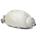 Ehotong Cute Blob Seal Pillow, Chubby Seal Plush Hug Pillow Soft Stuffed Animal Toy (White, 15')