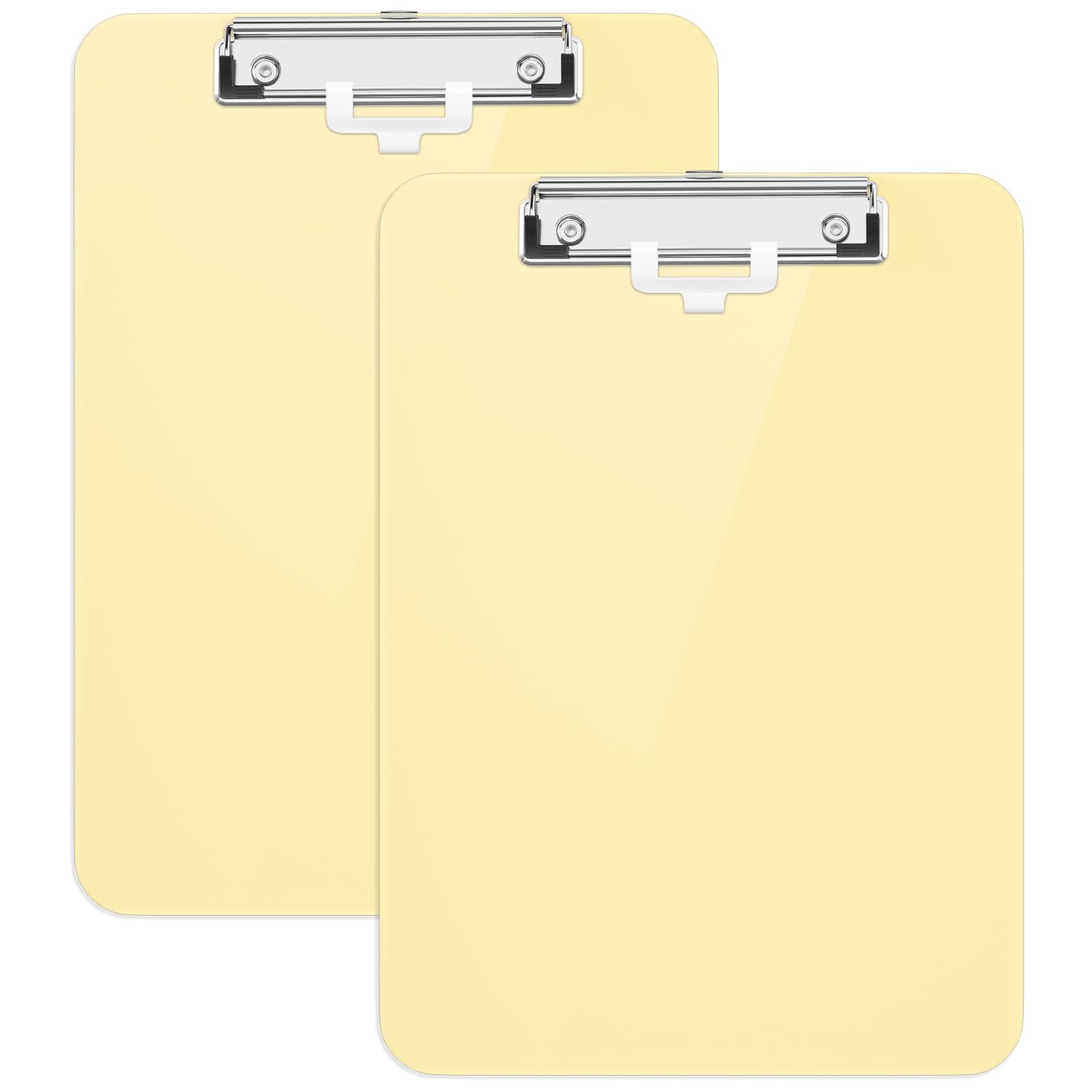 Hongri 2 Pack Plastic Clipboards With Pen Holder, 8.5X11 Clipboard Letter Size For Classroom, Students, Teacher, Office And Scho