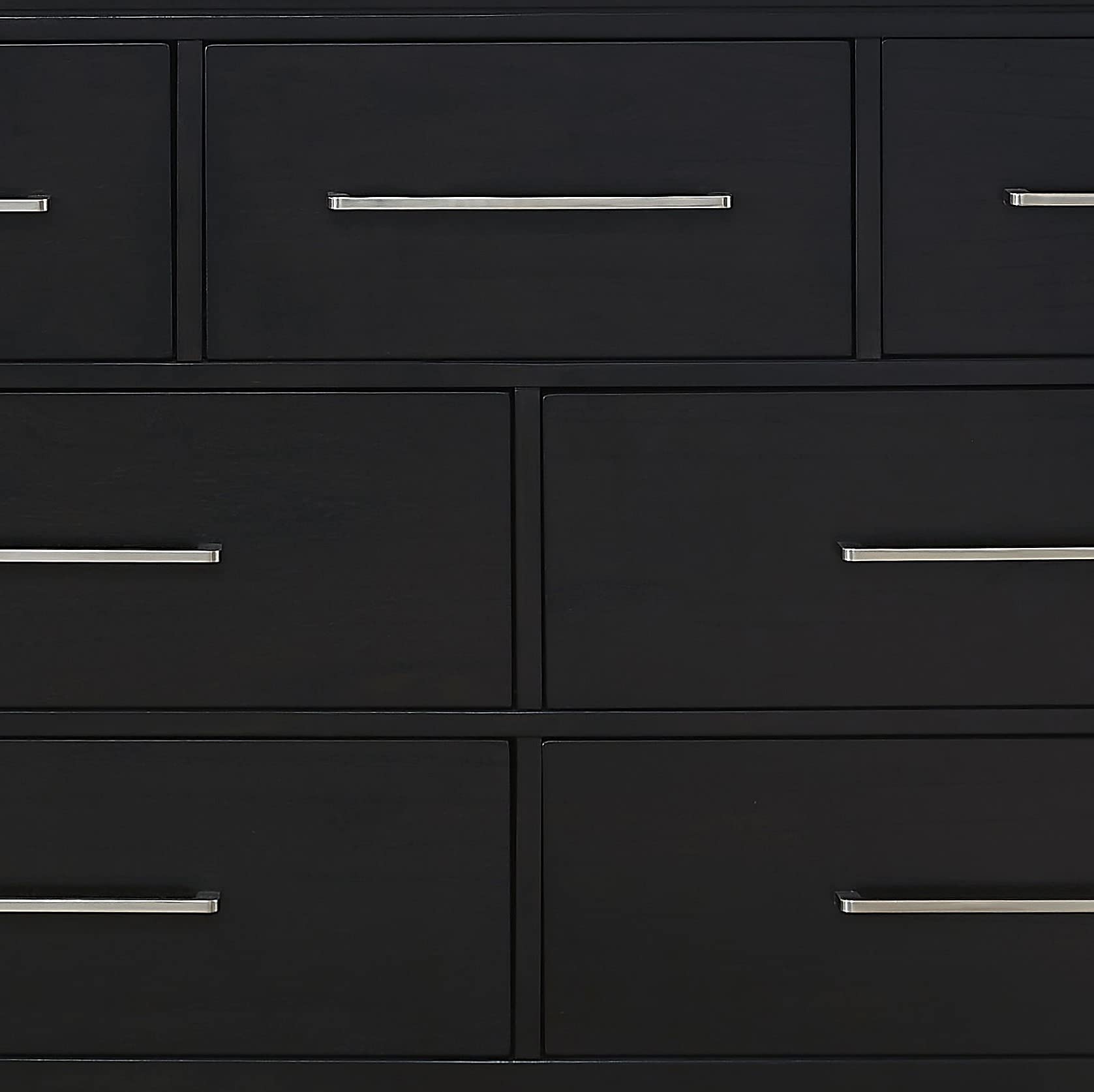 Progressive Furniture Foxfire Drawer Dresser, Black