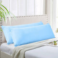 Evolive Soft Brushed Premium Microfiber Body Pillow Cover 21'X54' Pillowcases With Zipper Closure Set Of 2 (Body Pillow Cover