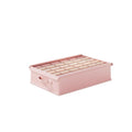 Afkfkr Underwear Storage Box Organizer Multifunctional Home Wardrobe Drawer Bag(Pink,36Grid,WithLid)