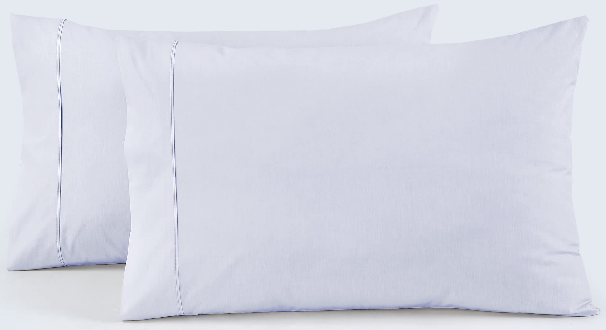 Pack Of 8 Pillowcases, 100% Cotton Percale Pillow Cases, Bulk Packed White Pillow Covers, Airy & Breathable, Perfect For Home Ho