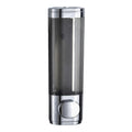Enakshi (Label) Creations Manual Hand Soap Dispenser Shampoo and Conditioner Dispenser Wall Mount Single Silver